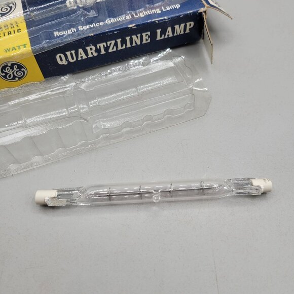 GE 120V 500W and Sylvania 120V 600W Quartzline Lamps GOK Editor Lamp Lot - Picture 5 of 12